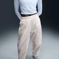 Nike Sportswear Essential жіноча Mid-Rise оверсайз Woven Joggers колір білий