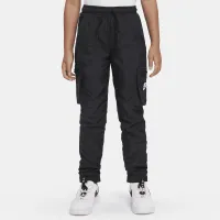 Nike Little дитячі Woven Cargo Pants колір чорний