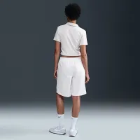 Nike Sportswear Essential женская Short-Sleeve Polo Top цвет коричневый
