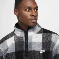 Nike Club чоловічі Winterized Half-Zip колір чорний