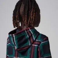 Nike Jordan Brooklyn Essentials Little дитячі 2-Piece Holiday Pullover Толстовка з капюшоном комплект колір чорний