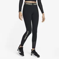 Nike Pro жіноча Mid-Rise Full-Length лосіни колір чорний
