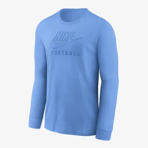 Nike Swoosh Big детские Football Long-Sleeve футболка синий