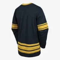 Michigan мужские Nike College Hockey Jersey синий