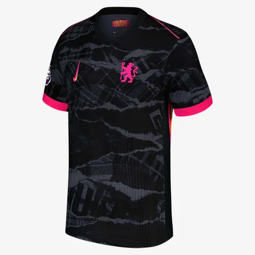 Мойсес Caicedo Chelsea 2024/25 Match Third чоловічі Nike Dri-FIT ADV Soccer Jersey колір сірий