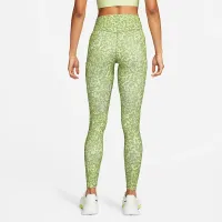 Nike One женская Mid-Rise тренировочные лосины цвет зеленый