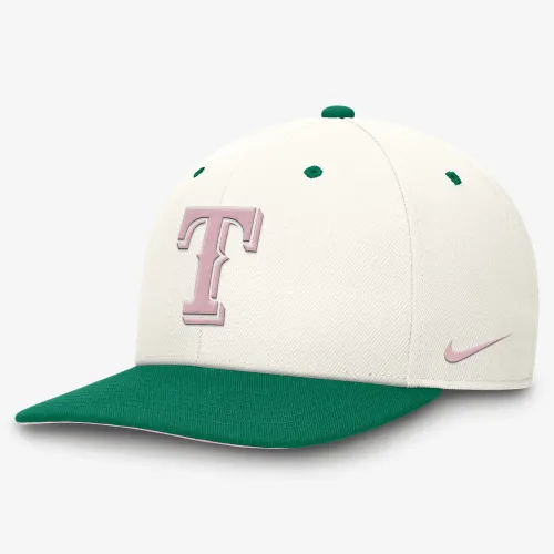 Texas Rangers Sail Pro Men's Nike Dri-FIT MLB Adjustable Hat White