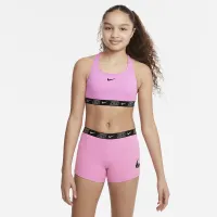 Nike Swim Big дитячі (Girls') Racerback Bikini & шорти комплект Pink