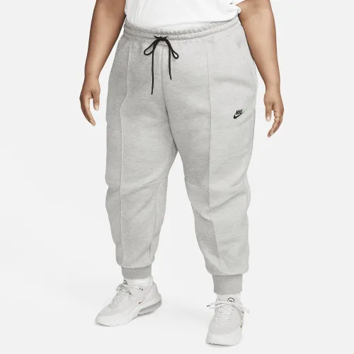 Nike Sportswear Tech Fleece женская Mid-Rise Joggers (большие размеры) цвет серый
