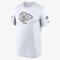Kansas City Chiefs Salute to Service Primary Edge Legend чоловічі Nike Dri-FIT NFL футболка колір білий