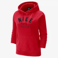 Nike Soccer женская Pullover Толстовка с капюшоном цвет красный