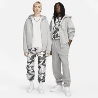 Nike Solo Swoosh чоловічі Full-Zip Толстовка з капюшоном колір сірий