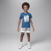 Nike Jordan Galaxy Little детские French Terry шорты набор цвет серый