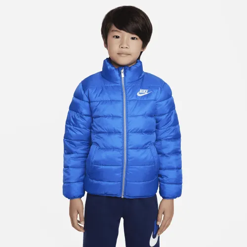Nike Solid Puffer Куртка Little детские Куртка синий