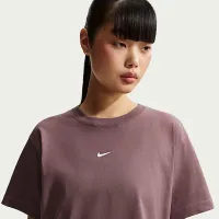 Nike Sportswear женская оверсайз Short-Sleeve футболка цвет фиолетовый