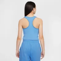Nike Sportswear Girls' Ribbed Tank Top блакитний