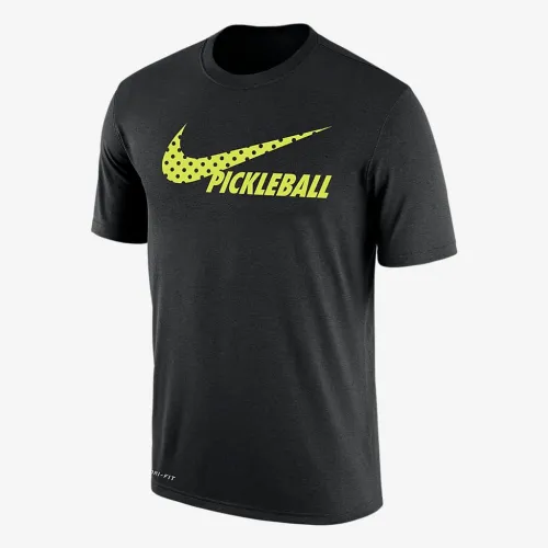 Nike Dri-FIT мужские Pickleball футболка цвет черный