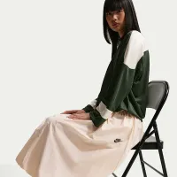 Nike Sportswear Windrunner жіноча спідниця колір білий