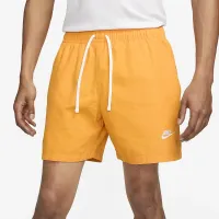 Nike Club мужские Woven Washed Flow шорты Yellow