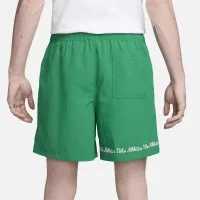 Nike Club Fleece мужские Flow шорты цвет зеленый