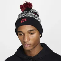 Nike Peak Fair Isle Beanie цвет черный