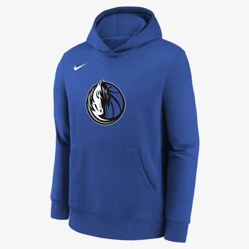 Dallas Mavericks Club Little детские Nike NBA Pullover Толстовка с капюшоном синий