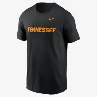 Tennessee Volunteers Primetime Wordmark чоловічі Nike College футболка колір чорний