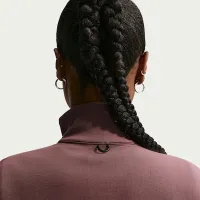 Nike 24.7 ImpossiblySoft женская Dri-FIT оверсайз 1/2-Zip Top цвет фиолетовый