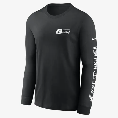 Arizona Cardinals All Out чоловічі Nike NFL Long-Sleeve футболка колір чорний