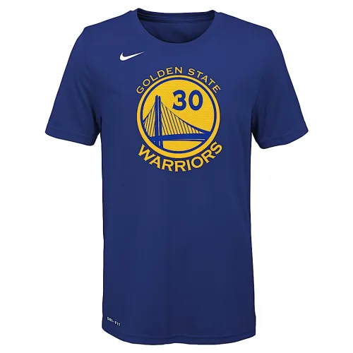 Stephen Curry Golden State Warriors Icon Edition Big детские Nike NBA футболка синий