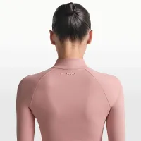 NikeSKIMS Matte женская Mock-Neck Full-Zip Куртка цвет красный