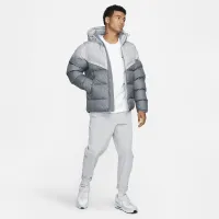 Nike Windrunner PrimaLoft® чоловічі Storm-FIT Hooded Puffer Куртка колір сірий