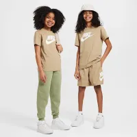 Nike Sportswear Big детские футболка цвет коричневый