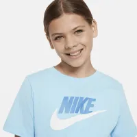 Nike Sportswear Big дитячі бавовняніфутболка блакитний