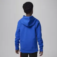 Nike Jordan Big детские MJ Air Jordan Paris Pullover Толстовка с капюшоном синий