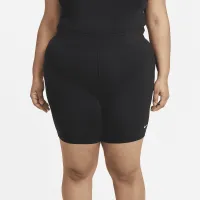 Nike Sportswear Essential женская Mid-Rise Bike шорты (большие размеры) цвет черный