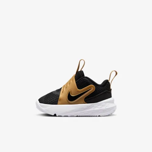 Nike Team Hustle D 12 Baby/Toddler Кросівки колір чорний