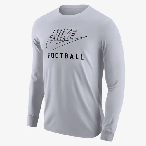 Nike Swoosh мужские Football Long-Sleeve футболка цвет белый