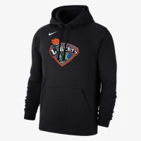 New York Liberty Club чоловічі Nike WNBA Fleece Pullover Толстовка з капюшоном колір чорний