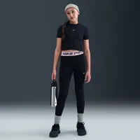 Nike Pro Dri-FIT Big детские (Girls') лосины цвет черный