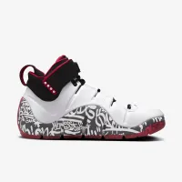 Nike Zoom LeBron 4 чоловічі Кросівки колір білий