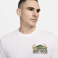 Nike мужские Dri-FIT Fitness футболка цвет белый