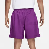 Nike Club чоловічі Woven Flow шорти колір фіолетовий