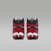 Nike Jordan 1 Mid Little/Big детские Cleats цвет белый