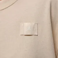 Nike Jordan жіноча оверсайз Long-Sleeve футболка колір коричневий