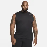 Nike Dri-FIT Legend чоловічі Sleeveless Fitness футболка колір чорний