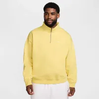 Nike Solo Swoosh мужские 1/4-Zip Top Yellow
