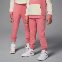 Nike Jordan MJ Brooklyn Fleece Little дитячі 2-Piece Pullover Толстовка з капюшоном комплект Pink