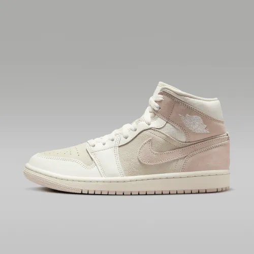 Nike Air Jordan 1 Mid SE жіноча Кросівки колір білий