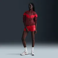 Nike Windrunner женская Loose UV Woven Full-Zip Куртка цвет красный
